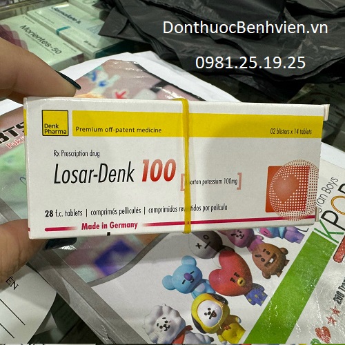 Viên uống Thuốc Losar Denk 100mg