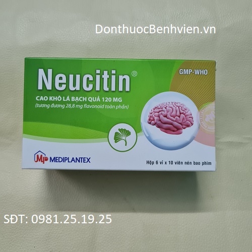 Viên uống Thuốc Neucitin 120mg Mediplantex