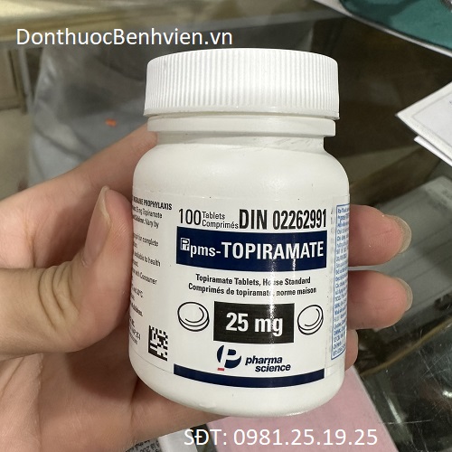Viên uống Thuốc Pms-Topiramate 25mg