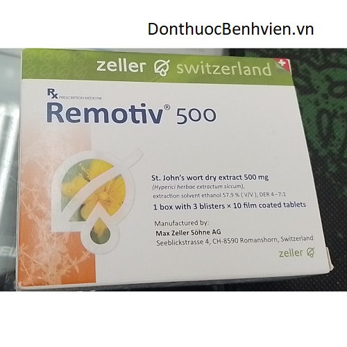 Viên uống Thuốc Remotiv 500