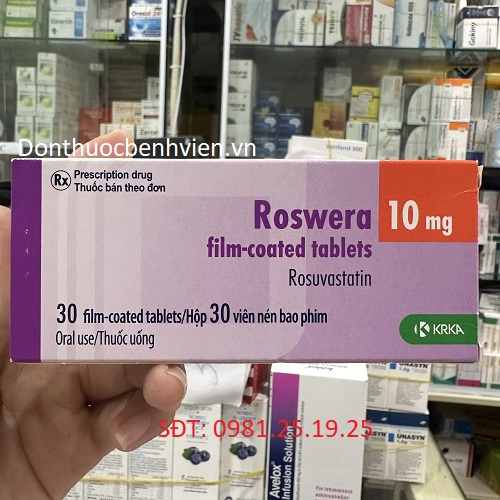 Viên uống Thuốc Roswera 10mg