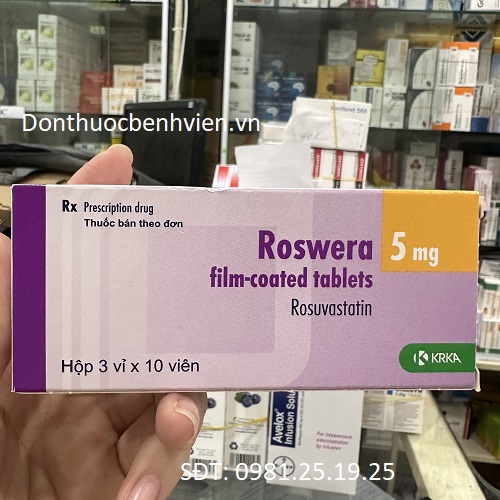 Viên uống Thuốc Roswera 5mg