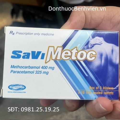 Viên uống Thuốc Savi Metoc 400mg/325mg