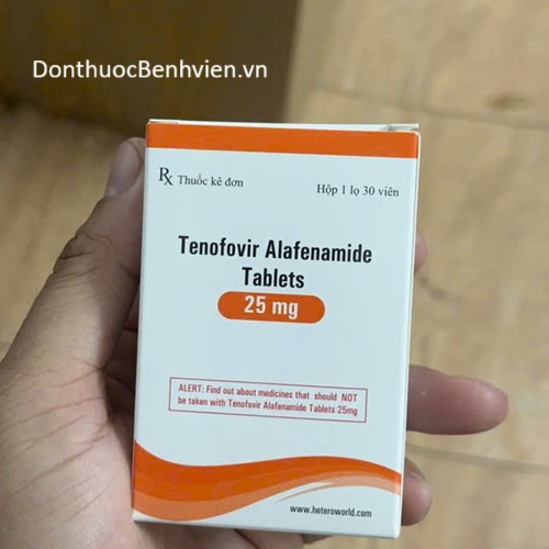Viên uống Thuốc Tenofovir Alafenamide Tablets 25mg Herero
