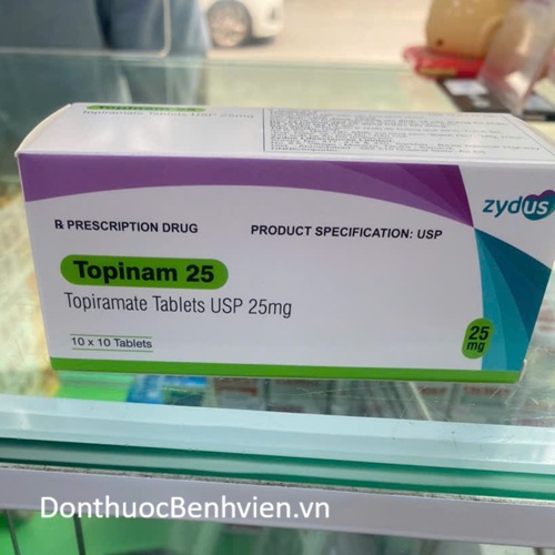 Viên uống Thuốc Topinam 25mg