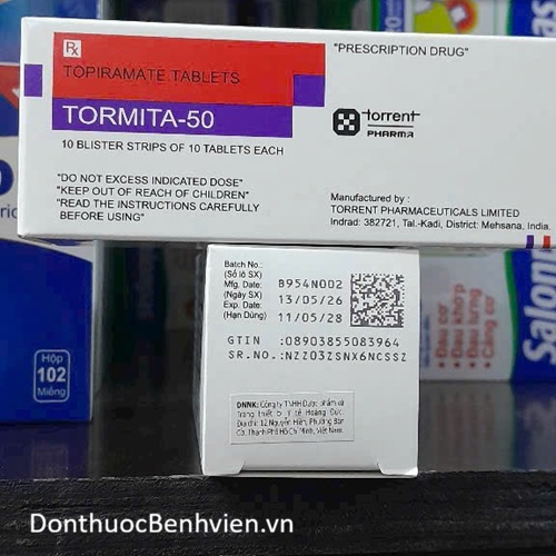 Viên uống Thuốc Tormita 50mg