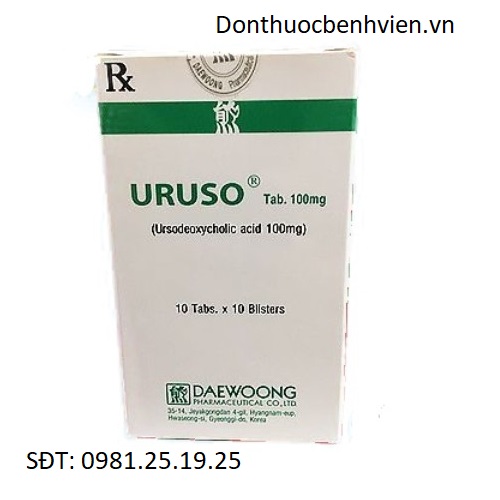 Viên uống Thuốc Uruso 100mg