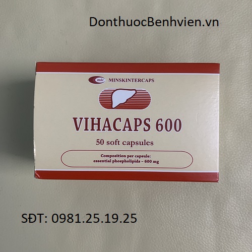 Viên uống Thuốc Vihacaps 600mg