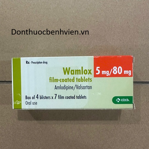 Viên uống Thuốc Wamlox 5mg/80mg