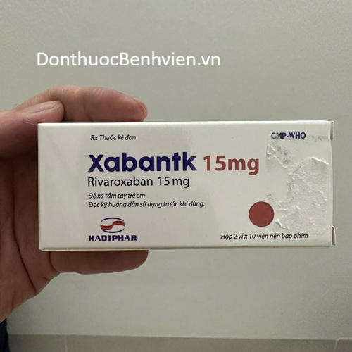Viên uống Thuốc Xabantk 15mg hadiphar