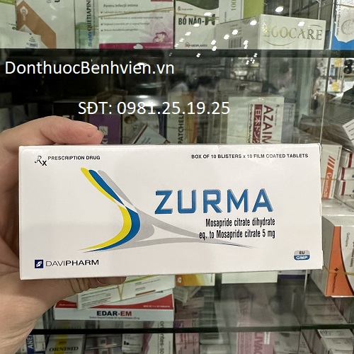 Viên uống Thuốc Zurma 5mg Davipharm