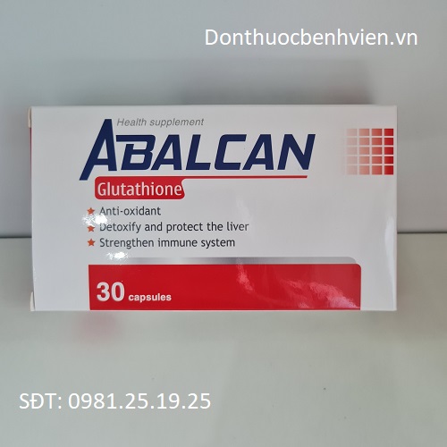 Viên uống bảo vệ sức khỏe Abalcan