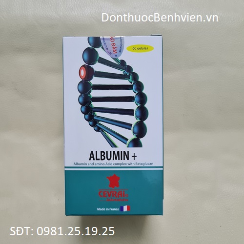 Viên uống bảo vệ sức khỏe Albumin + Cevrai