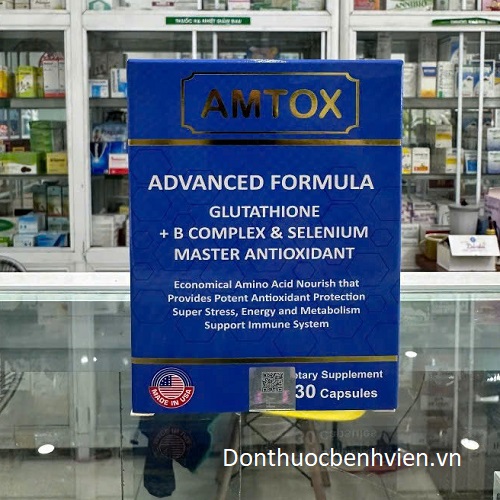 Viên uống bảo vệ sức khỏe Amtox