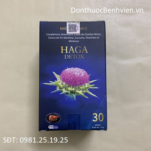 Viên uống bổ gan HAGA DETOX