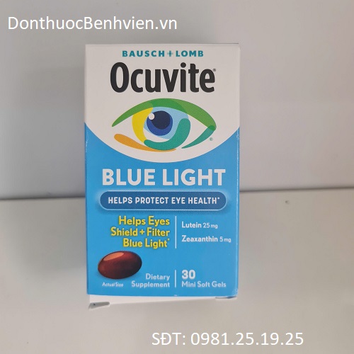 Viên uống bổ mắt Ocuvite Blue Light