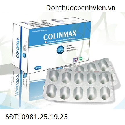 Viên uống bổ não Colinmax