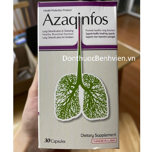 Viên uống bổ phổi Azaqinfos
