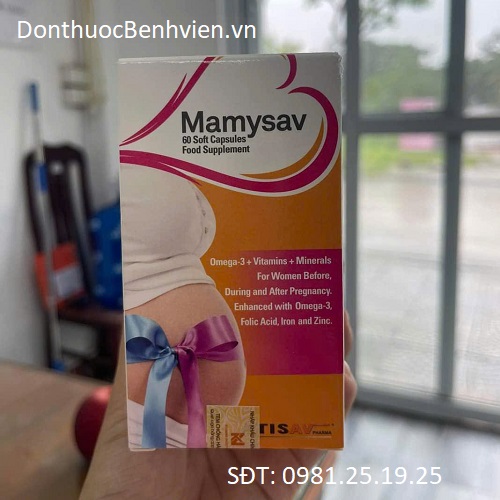 Viên uống bổ sung vitamin và khoáng chất Mamysav