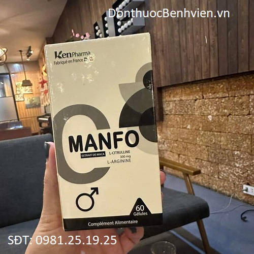 Viên uống bổ thận Manfo Kenpharma