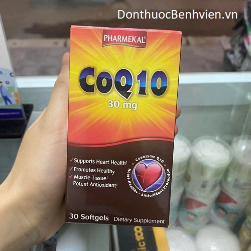 Viên uống bổ tim mạch Pharmekal Coq10 30mg
