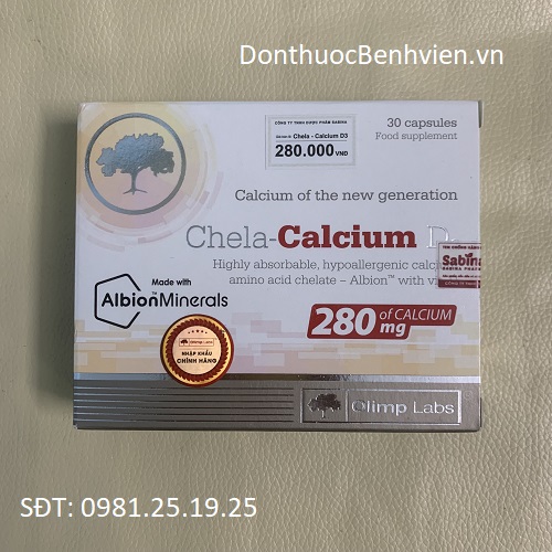 Viên uống bổ xương khớp Chela-Calcium D3