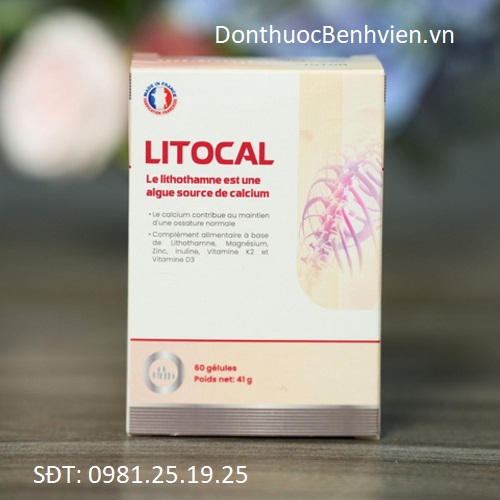 Viên uống bổ xương khớp Litocal