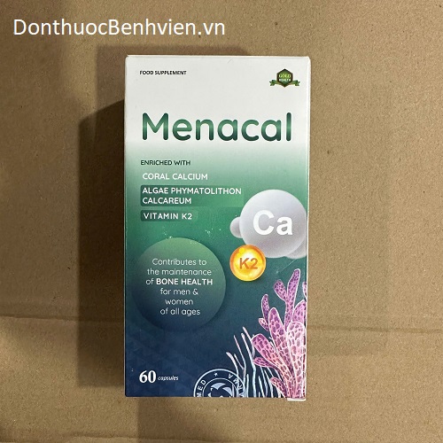 Viên uống bổ xương khớp Menacal