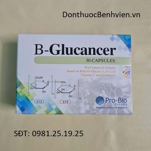 Viên uống tăng cường sức đề kháng B-Glucancer