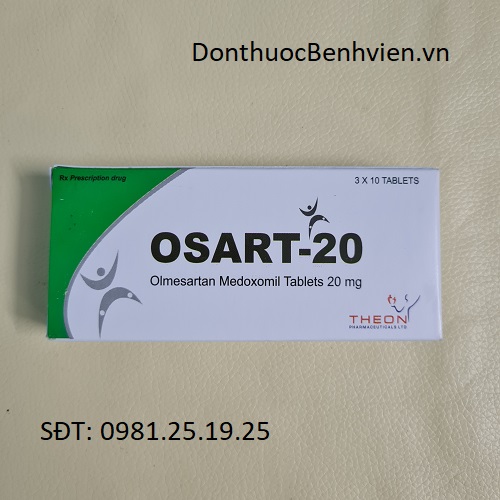 Viên uống tim mạch Thuốc Osart 20mg