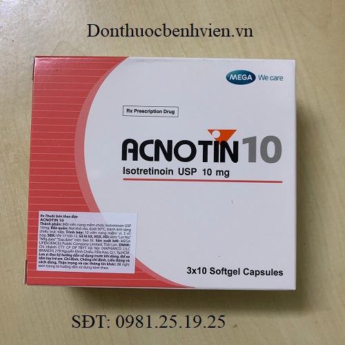 Thuốc Acnotin 10