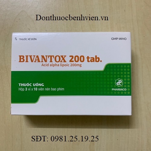 Thuốc Bivantox 200mgThuốc Bivantox 200mg