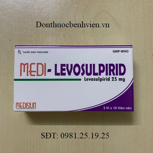 Thuốc Medi-Levosulpirid 25mg