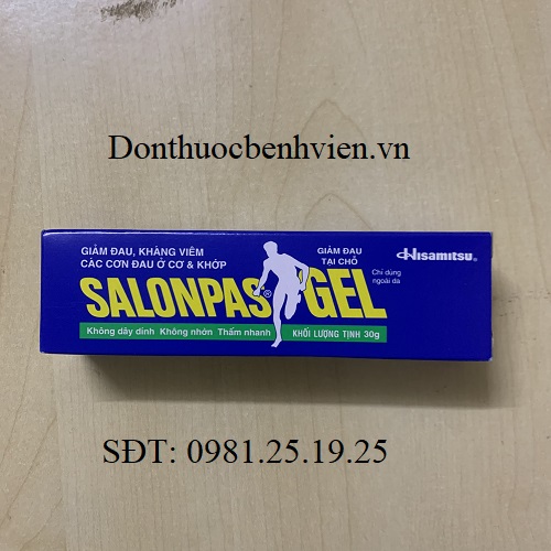 Thuốc Salonpas Gel 30g