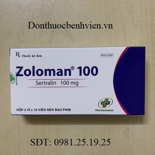 Thuốc Zoloman 100mg
