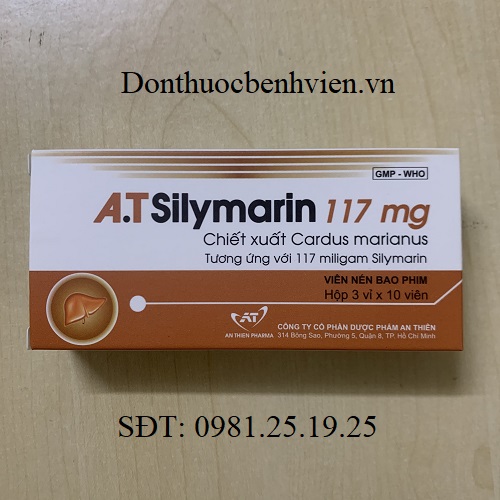 Thuốc A.T silymarin 117mg