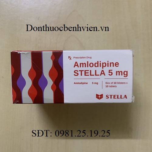 Thuốc Amlodipine Stella 5mg