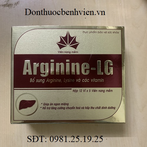Thực phẩm bảo vệ sức khỏe Arginine-LG