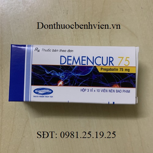 Thuốc Demencur 75mg