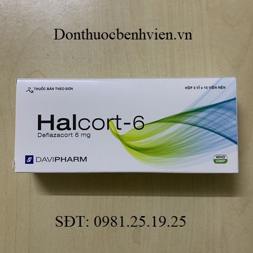 Thuốc Halcort 6mg