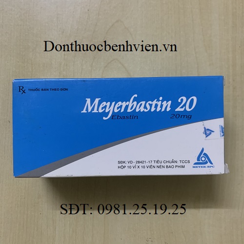 Thuốc Meyerbastin 20 mg