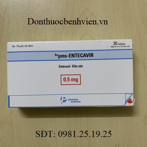 huốc Pms-Entecavir 0.5mg