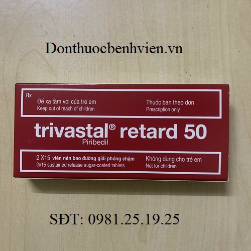 Thuốc Trivastal Retard 50