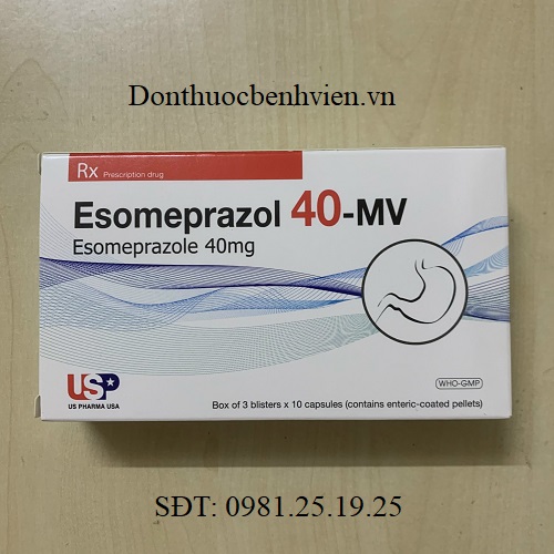 Thuốc Esomeprazol 40-MV 